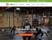 Tablet Screenshot of crossfitthemis.com
